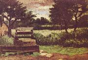 Paul Cezanne Landschaft mit Brunnen France oil painting artist